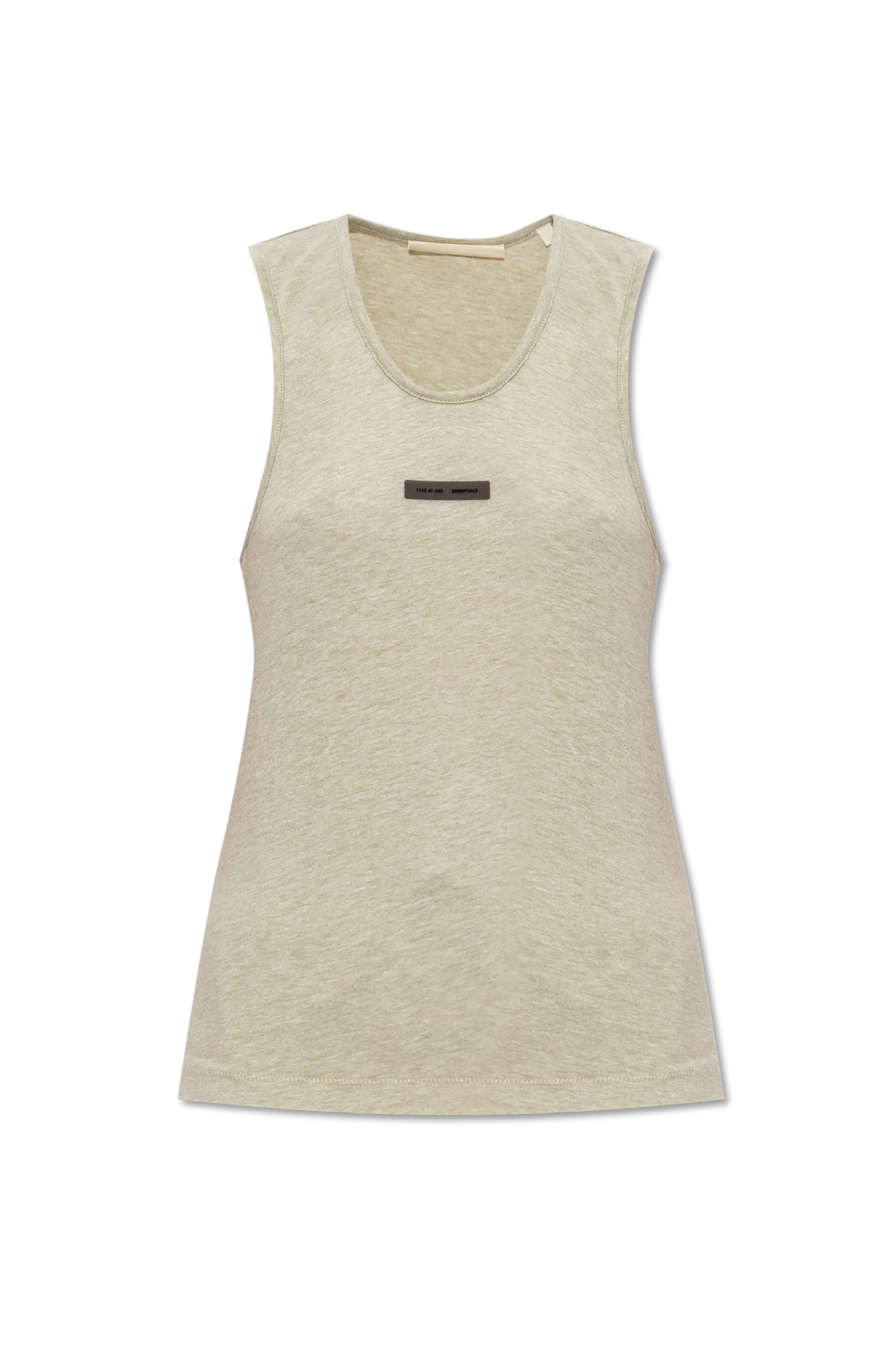 Grey T-shirt with logo Fear Of God Essentials - Vitkac AS
